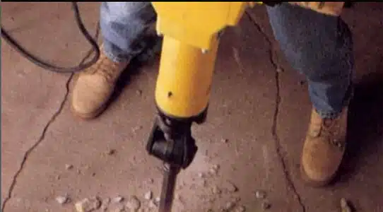 Cutting concrete slabs