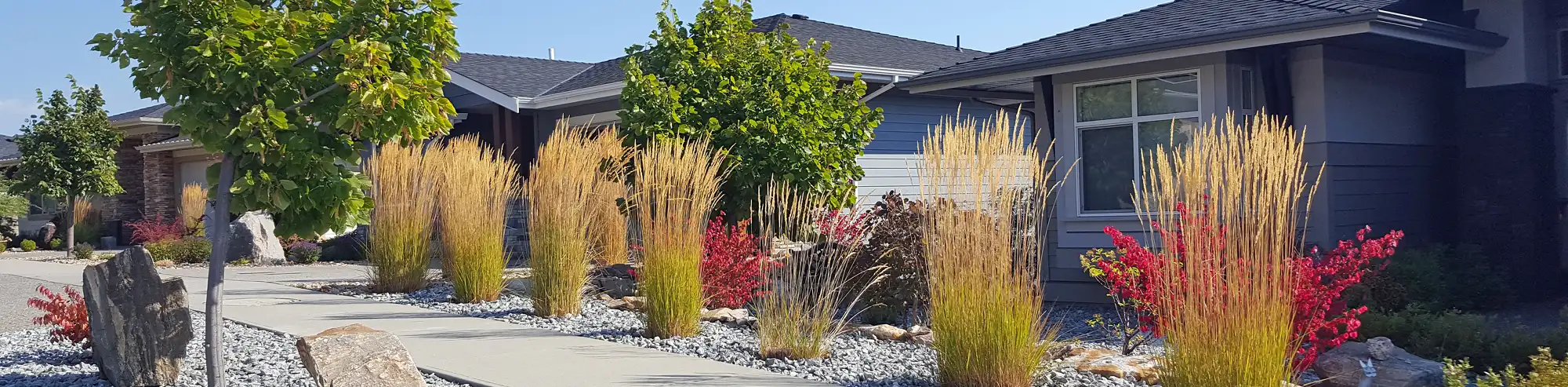 How do you Apply Gravel and river Rocks Around Your House?