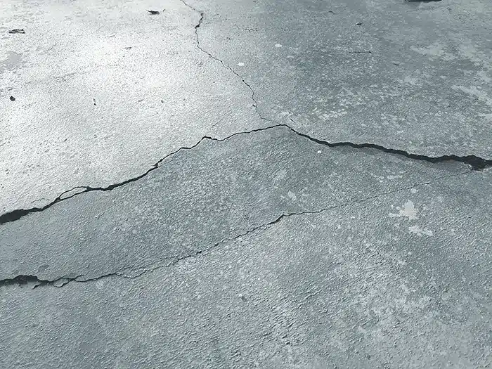 Concrete Floor Cracks - Heaving Cracks