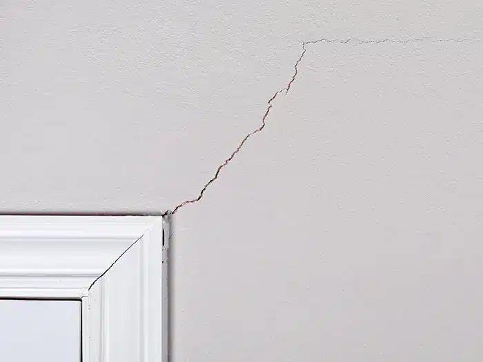 Cracks Around Door Frame