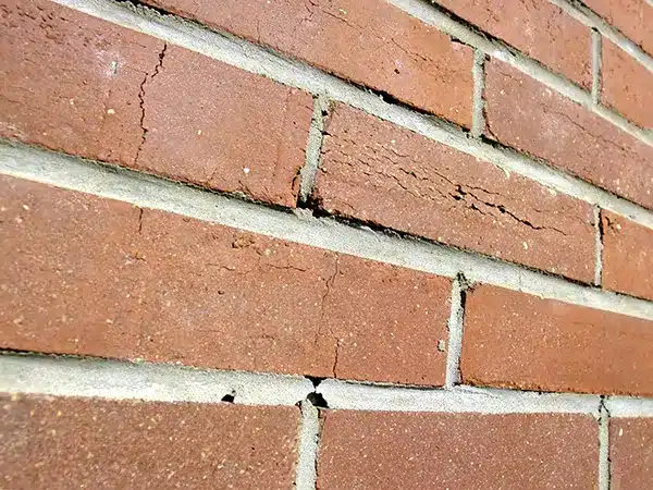 Vertical Crack and Horizontal Crack in Brick