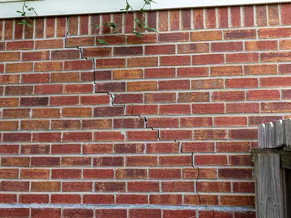 Stair-Step Cracks in Brick